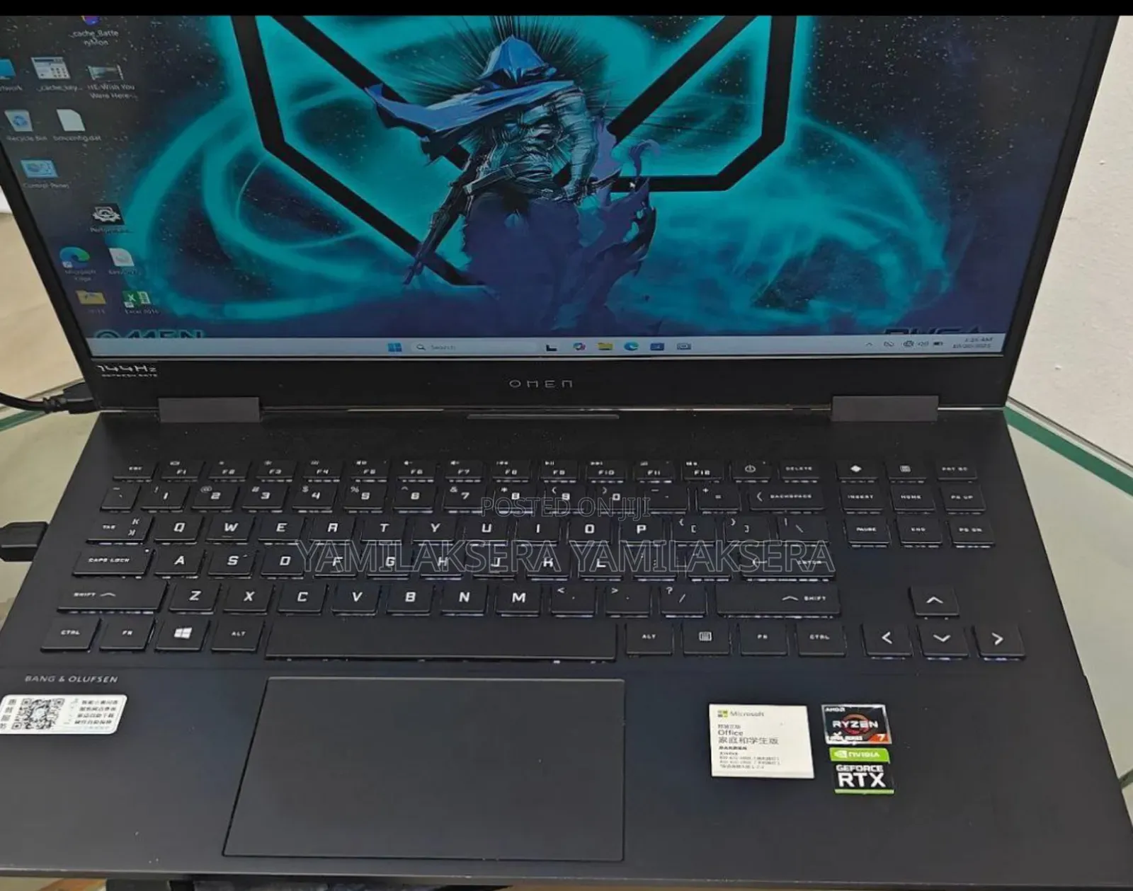 New Laptop HP Omen 15 16GB AMD Ryzen 7 SSD 512GB