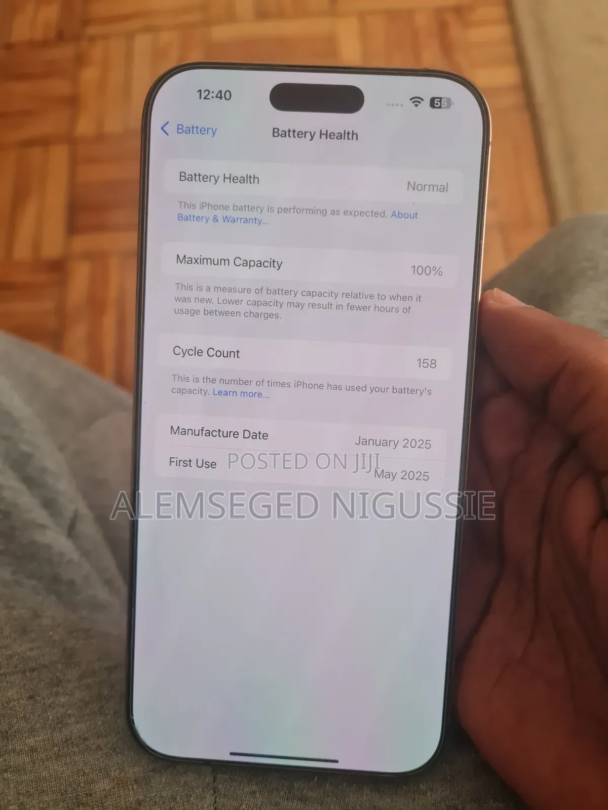 New Apple iPhone 16 Pro Max 256 GB Gold