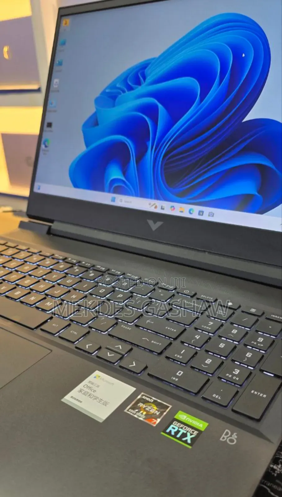 New Laptop HP Victus 15 4GB AMD Ryzen 7 SSD 512GB