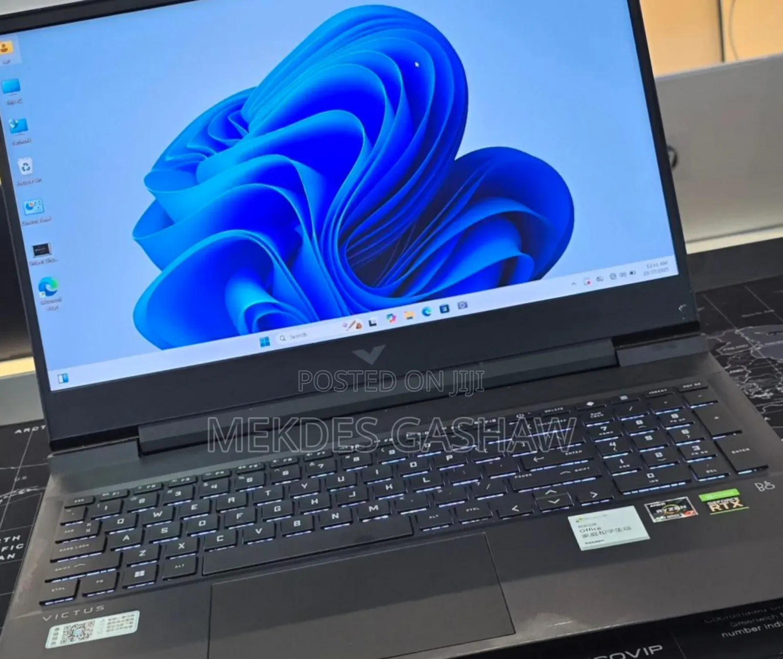 New Laptop HP Victus 15 4GB AMD Ryzen 7 SSD 512GB