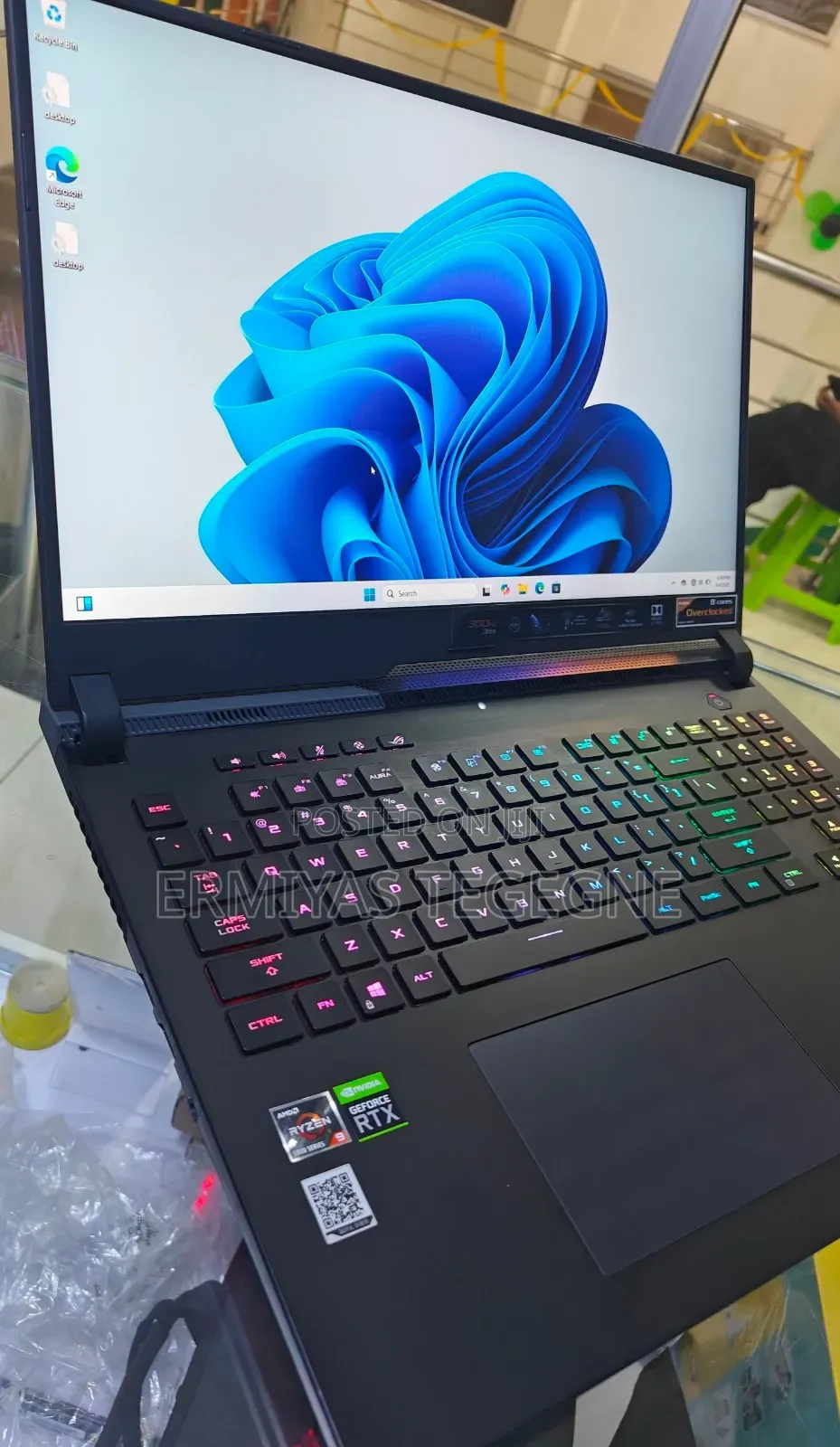 New Laptop Asus ROG Strix G15 32GB Intel Core Ultra 9 SSD 1T