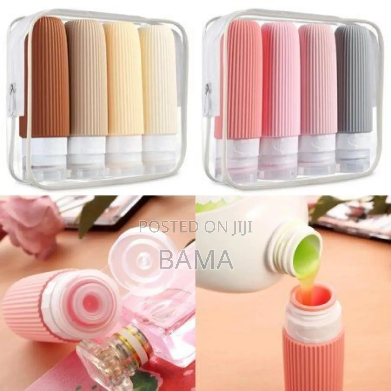 4pcs Travel Squeeze Bottle