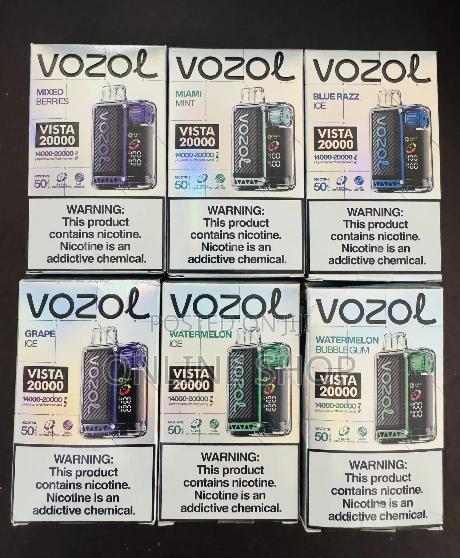 Vozol Vista Puff Vape