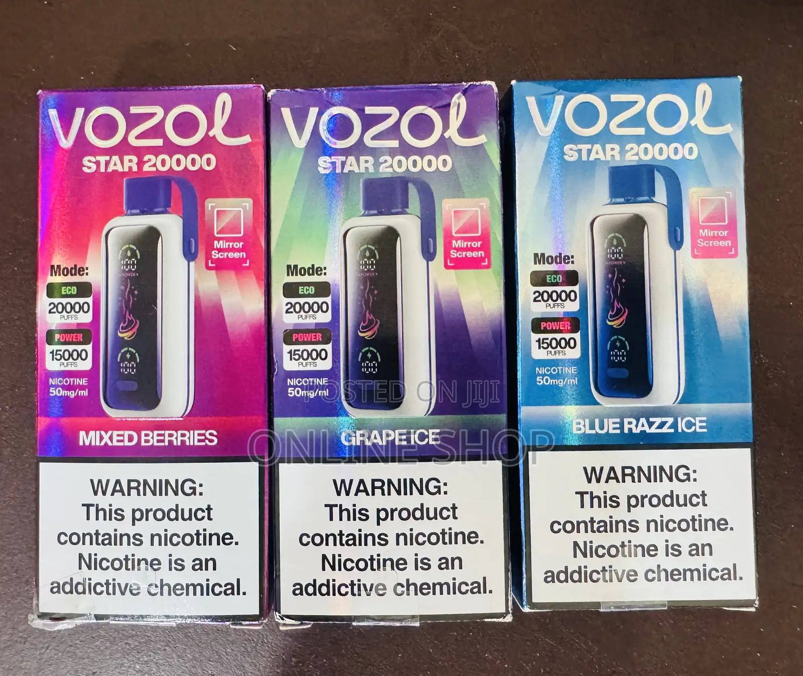 Vozol Star Puff Vapes