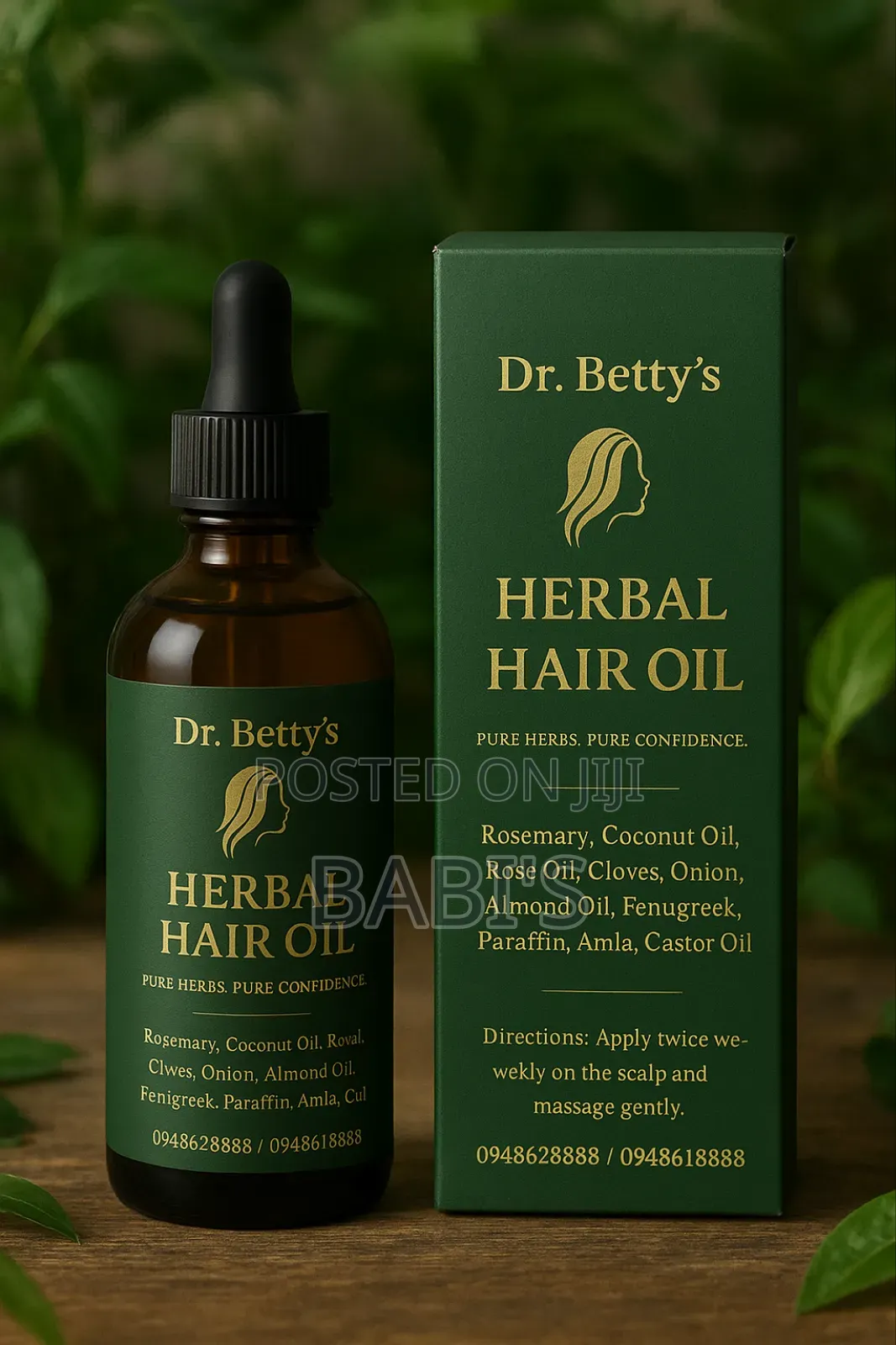 Dr. Betty's Herbal Hair Oil