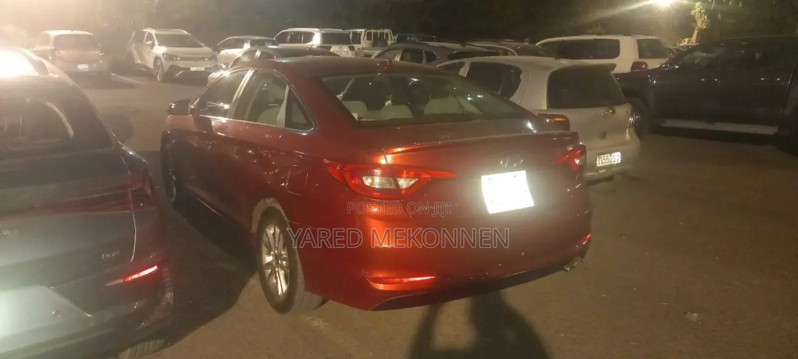 Hyundai Sonata 2014 Red