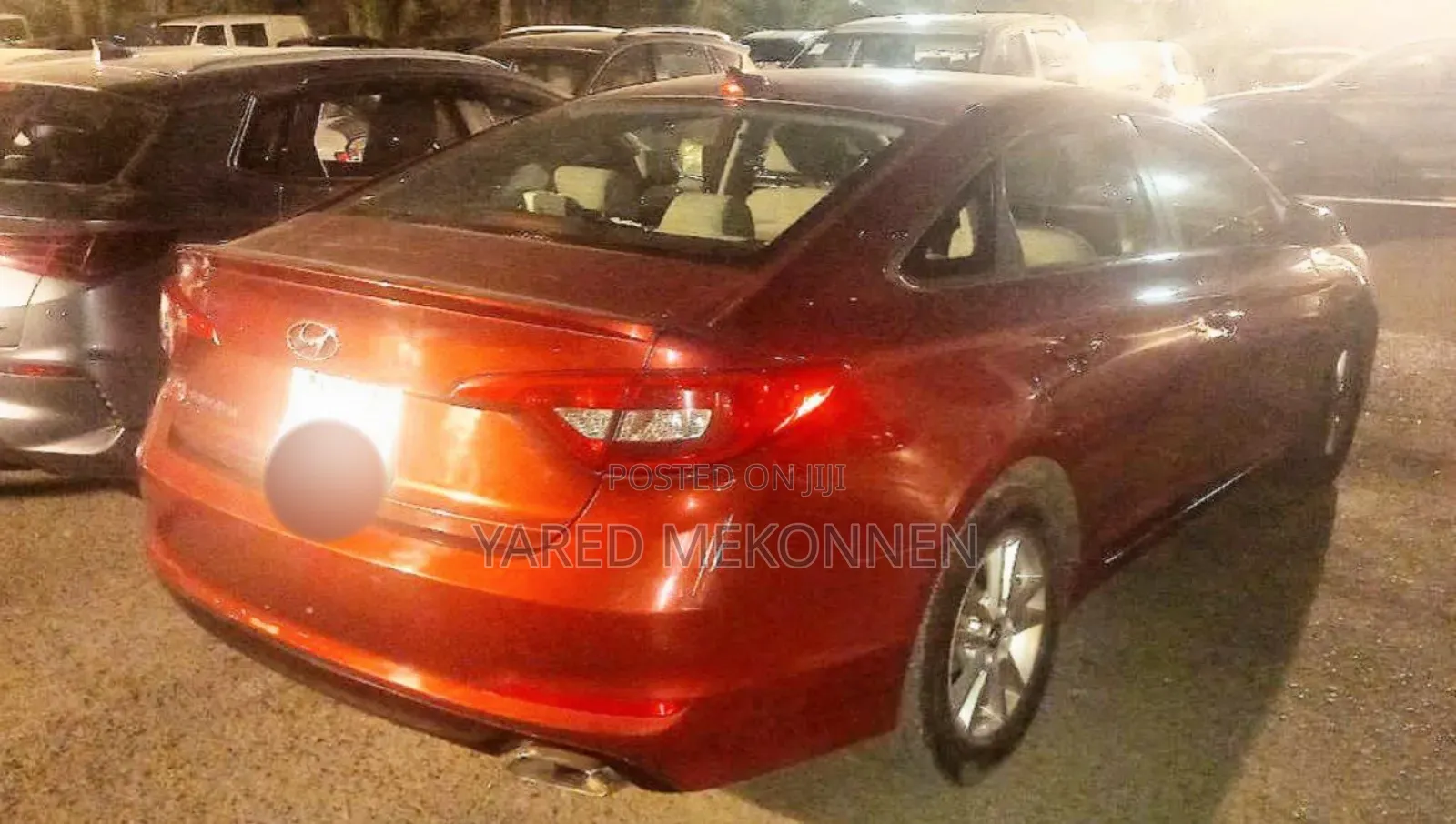 Hyundai Sonata 2014 Red