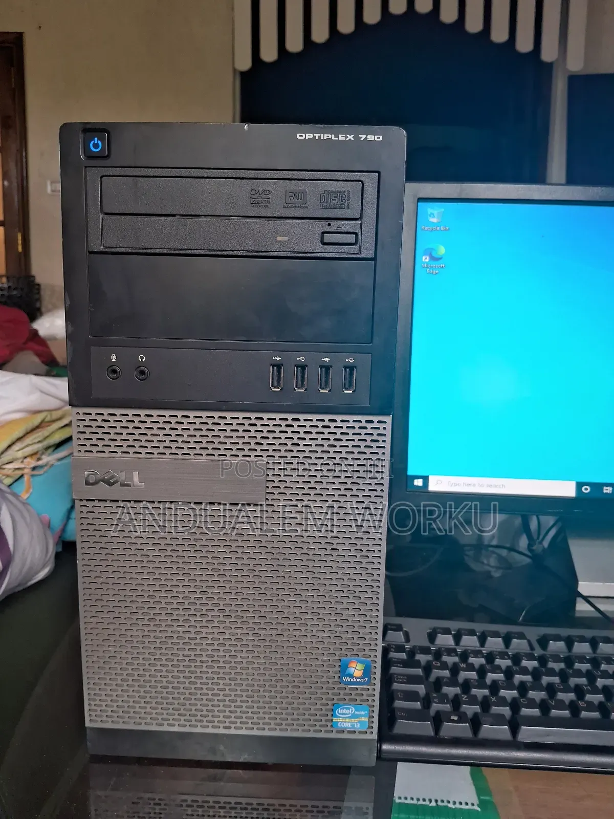 New Desktop Computer Dell OptiPlex 790 4GB Intel Core I5 HDD 500GB