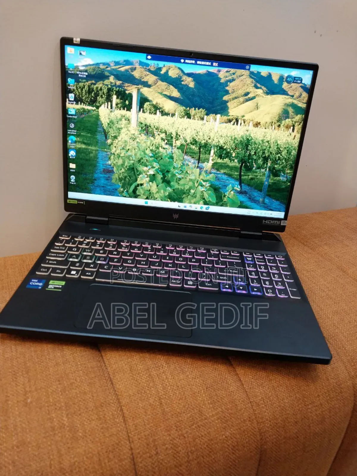 New Laptop Acer Predator Helios 300 16GB Intel Core I7 SSD 1T