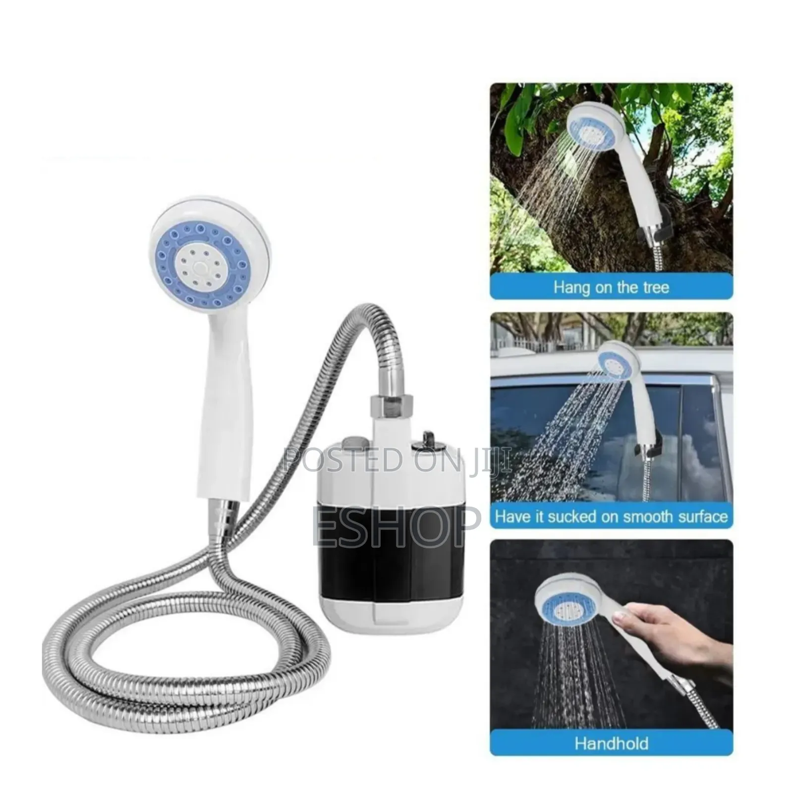 Quick-Charge Portable Shower - Lasts for Multiple Uses