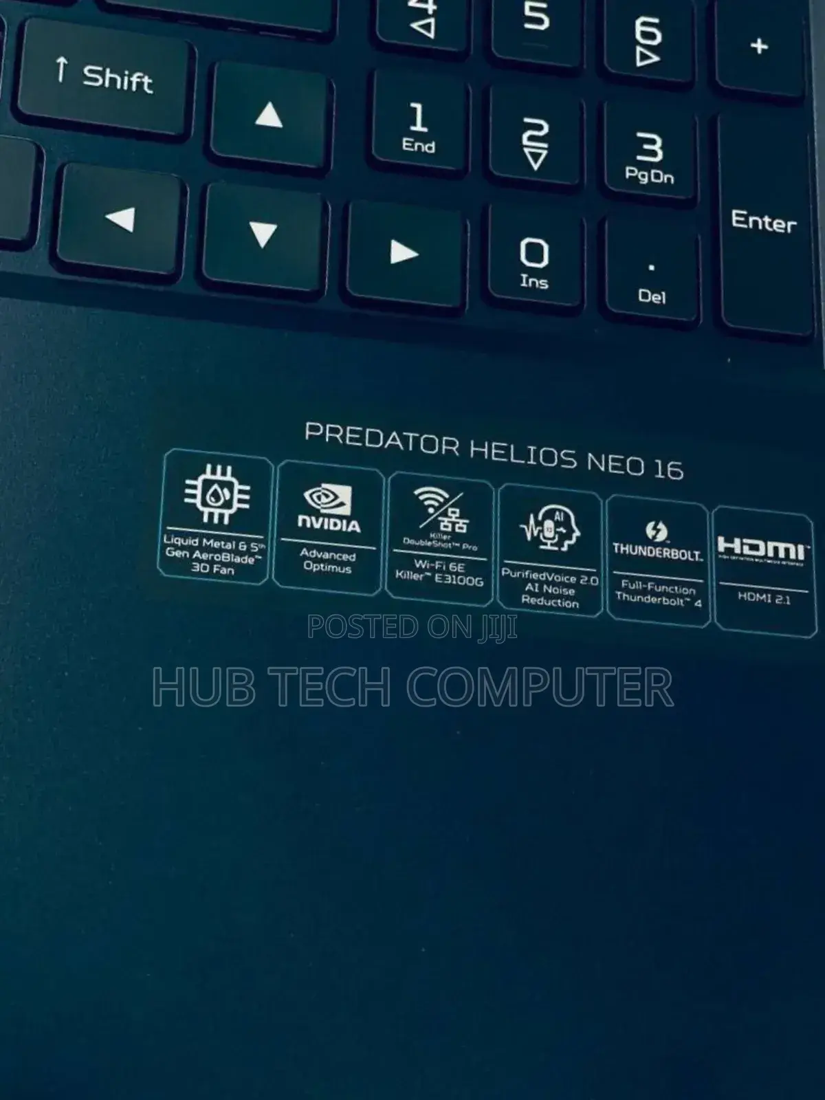 New Laptop Acer Predator Helios Neo 16 16GB Intel Core I9 SSD 1T