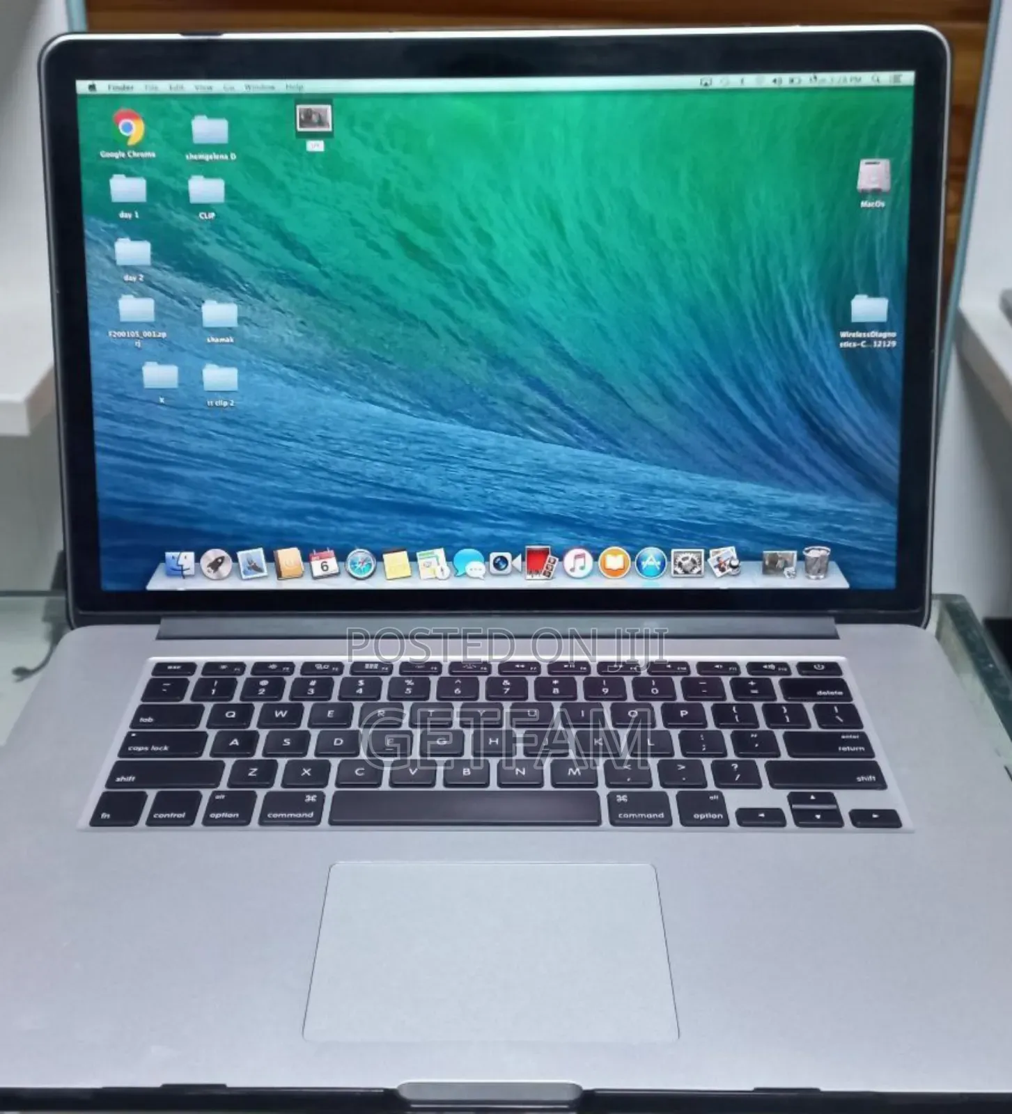New Laptop Apple MacBook Pro 2013 8GB Intel Core I7 SSD 256GB