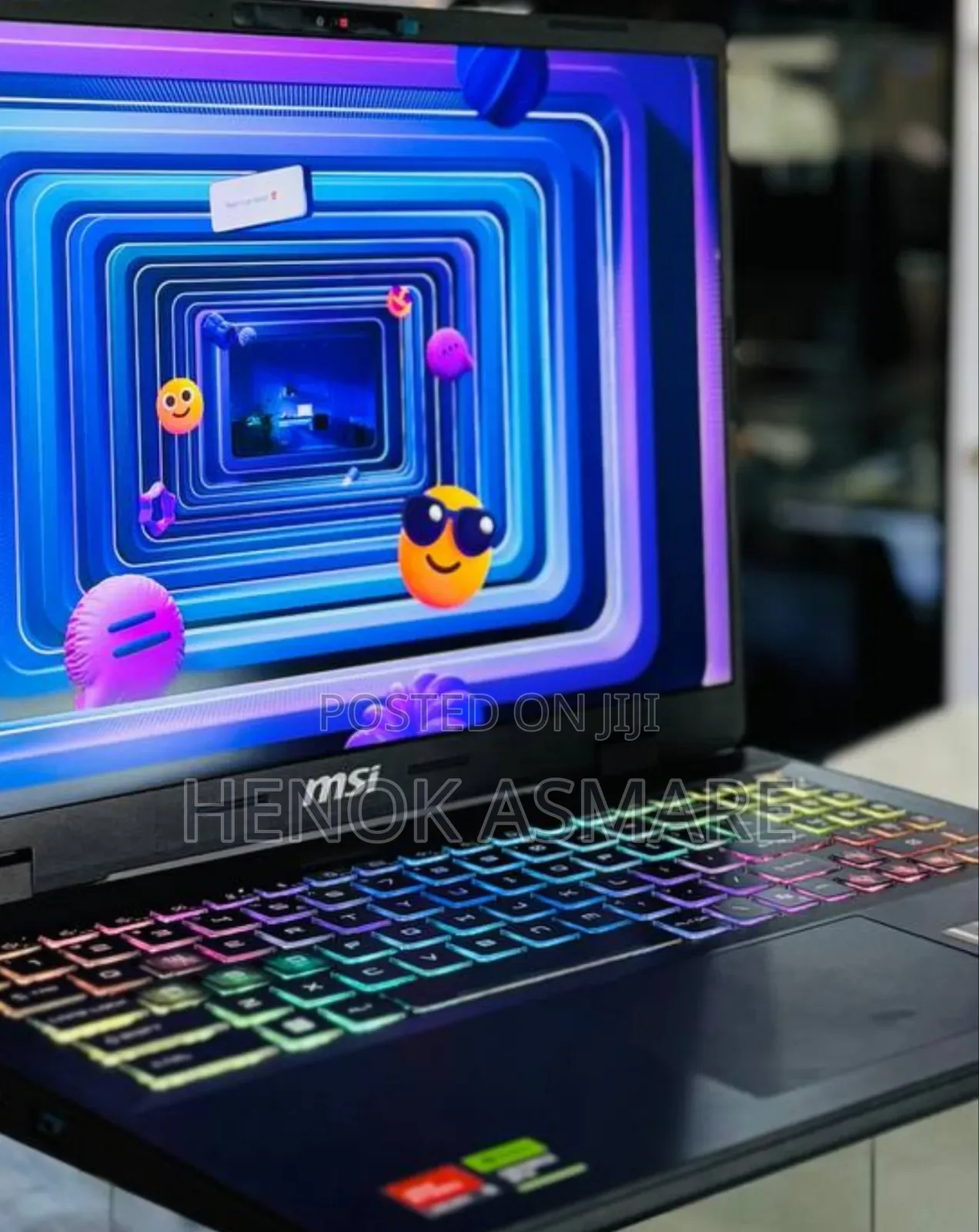 New Laptop MSI Crosshair 15 16GB AMD Ryzen 9 SSD 1T