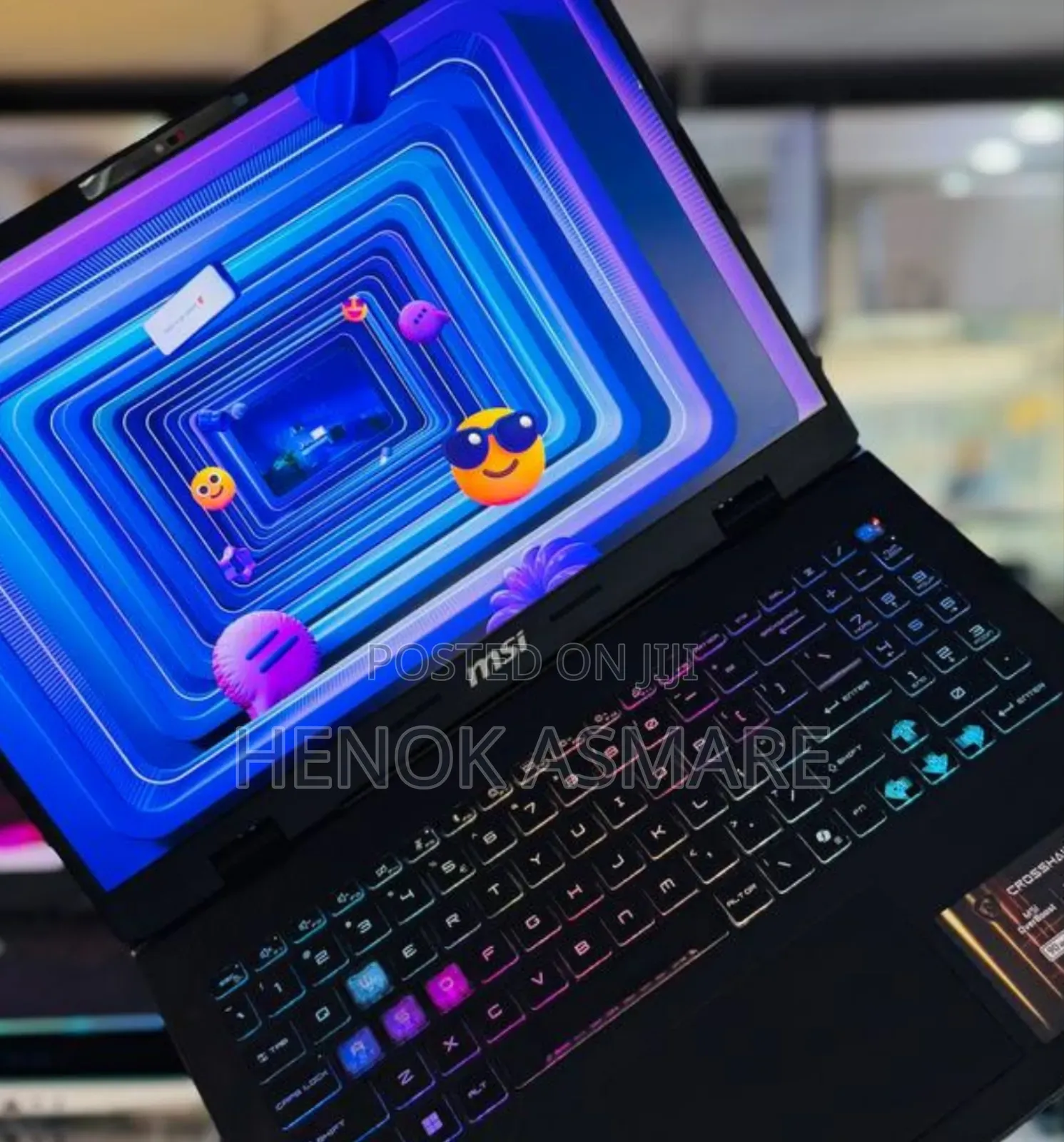 New Laptop MSI Crosshair 15 16GB AMD Ryzen 9 SSD 1T