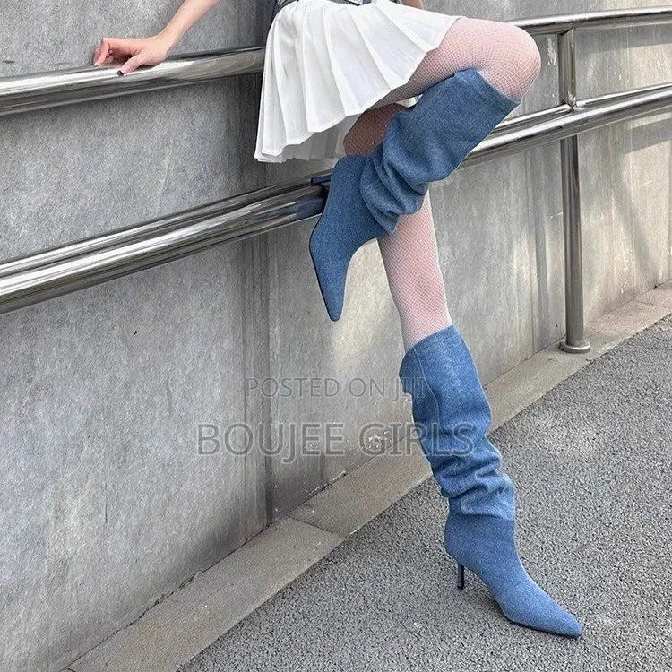 Women’S Denim Boots