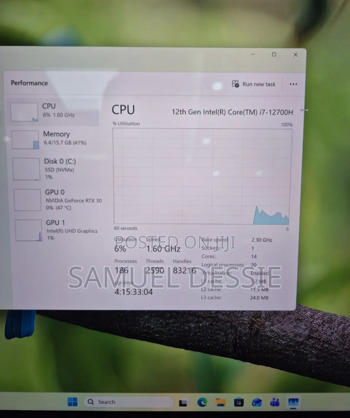 New Laptop Dell XPS 15 16GB Intel Core I7 SSD 512GB