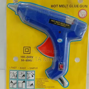 Photo - Glue Gun - Fast Heating, 100-240v Universal, Blue Home Repairs, Art