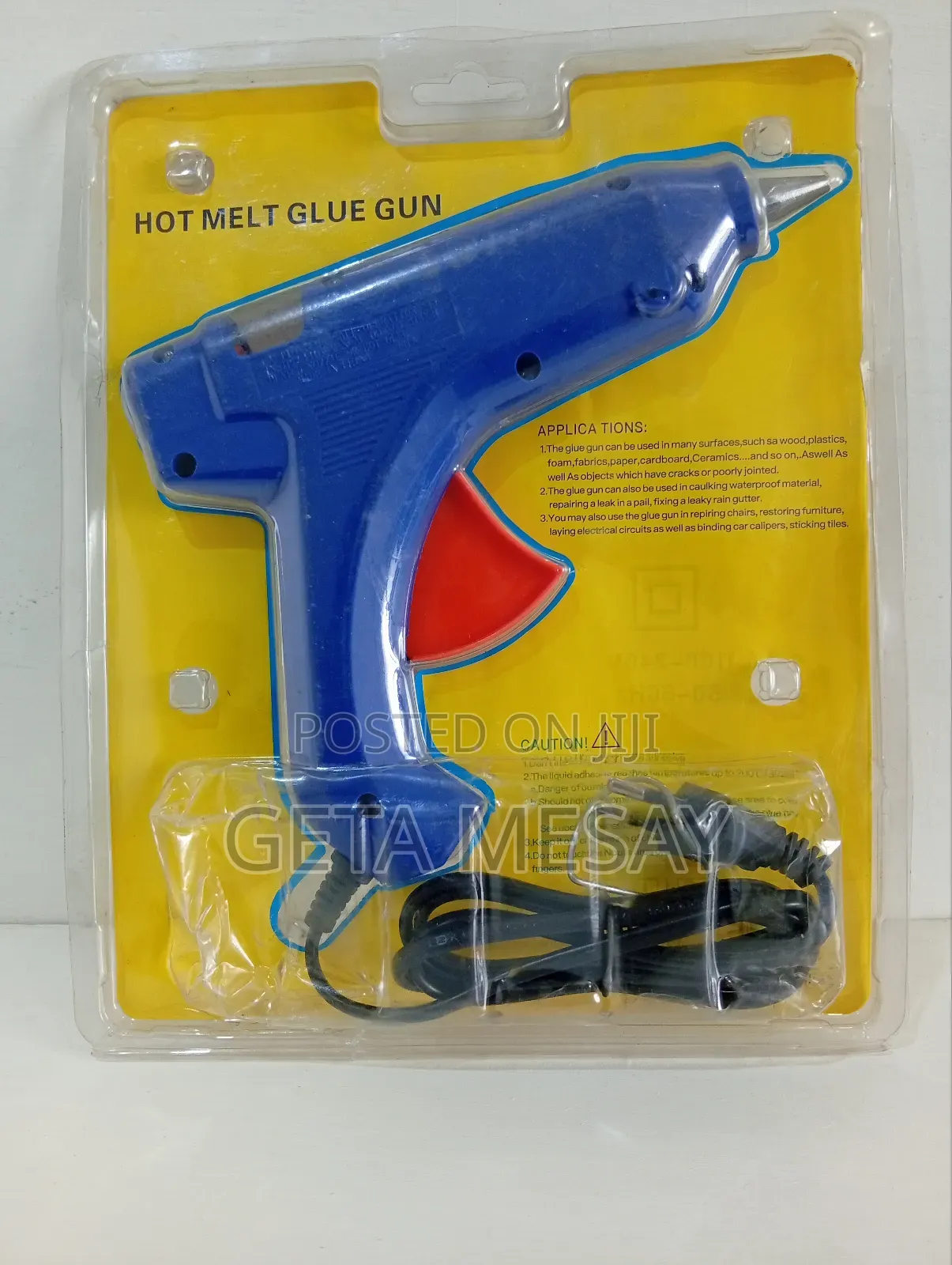 Glue Gun - Fast Heating, 100-240v Universal, Blue Home Repairs, Art