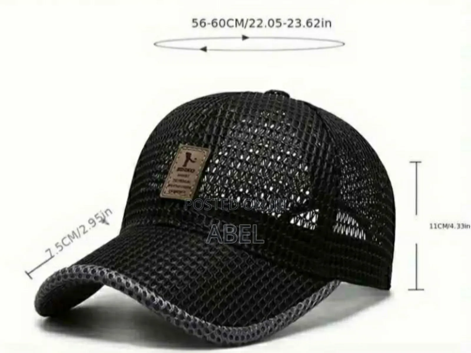 Men's Adjustable,Breathable Mesh Baseball Cap