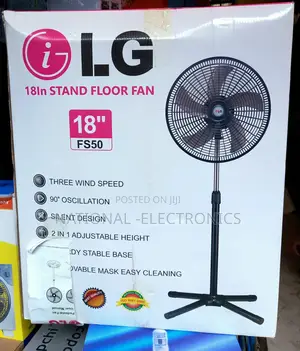 Photo - Lg Standing Floor Fan 18"Inch Original Lg
