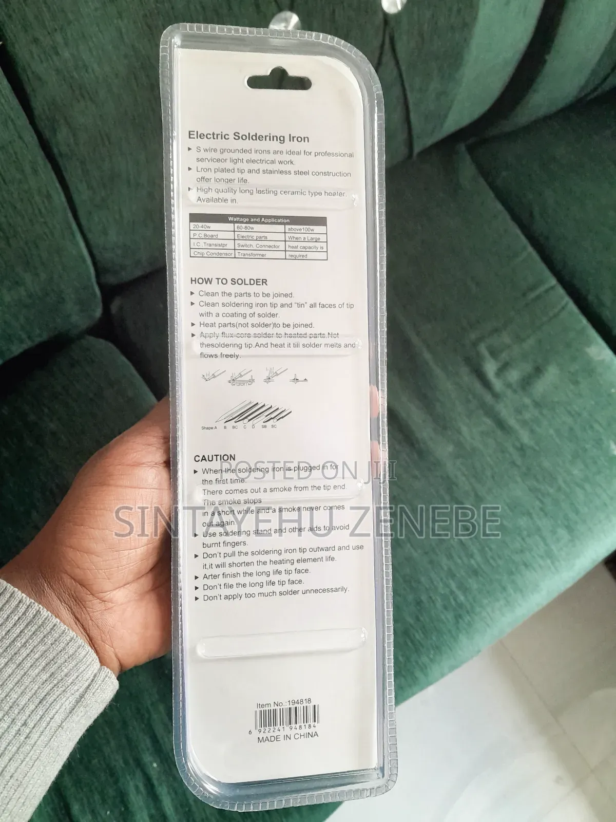 Soldering Iron(Wilding Iron)