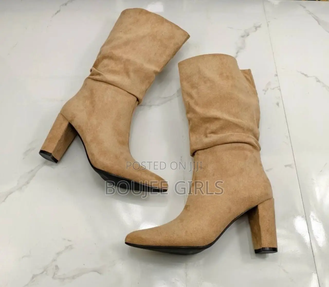 Suede Boots
