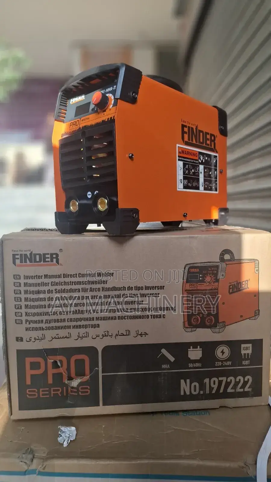 Finder Welding 250a ፋይንደር መበየጃ 250አምፒር