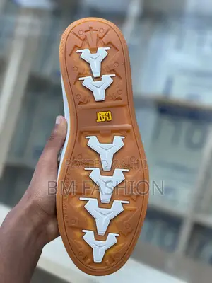 Brown Leather Cat Footwear Sneakers