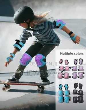 Photo - Kids/Youth Knee Pads Elbow Pads Wrist Guards Set for 3-15 Years,