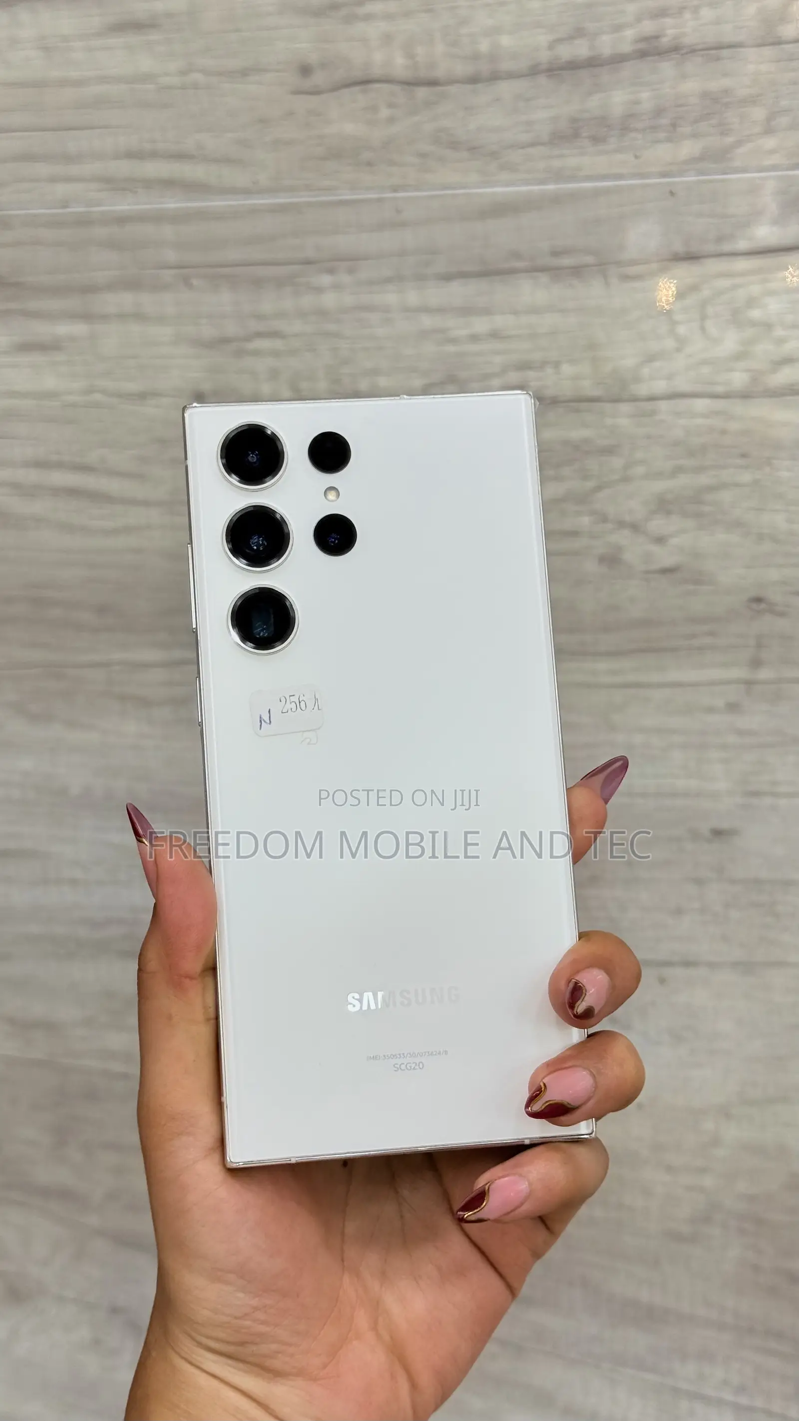 New Samsung Galaxy S23 Ultra 256 GB White