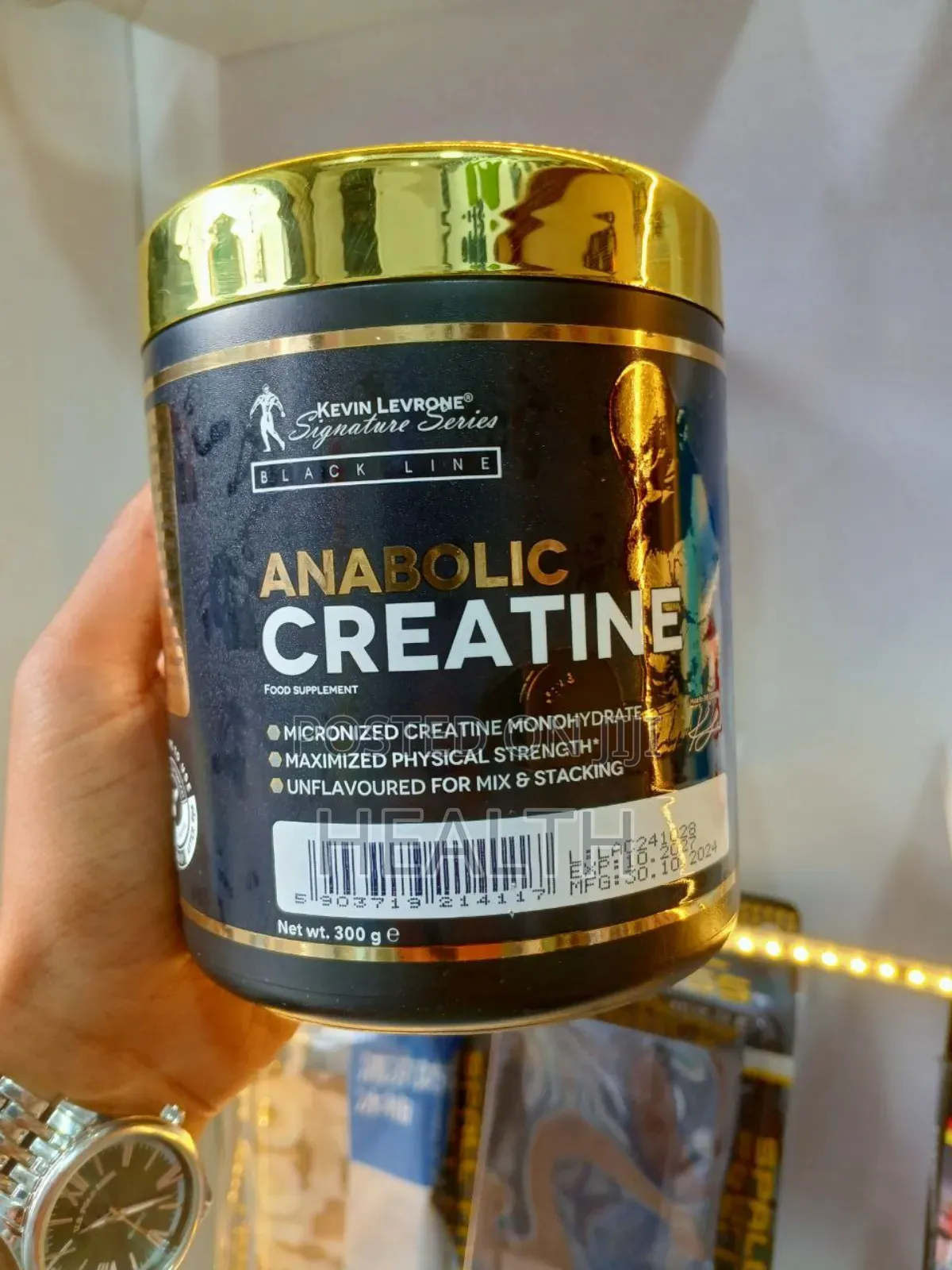 Black Line Anabolic Creatine Monohydrate 300gm