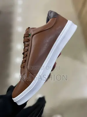 Brown Lacoste Sneakers on Sale