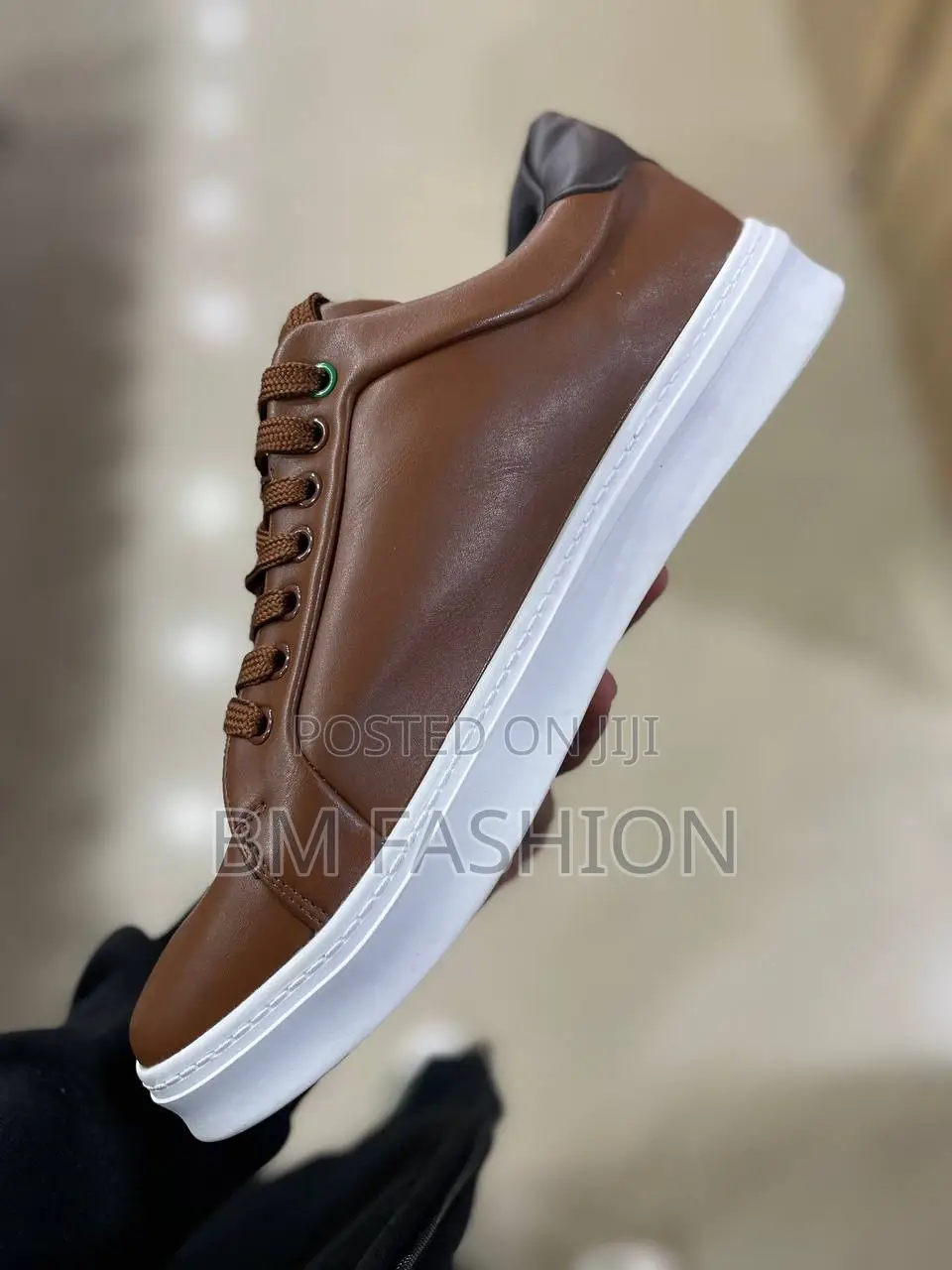 Brown Lacoste Sneakers on Sale