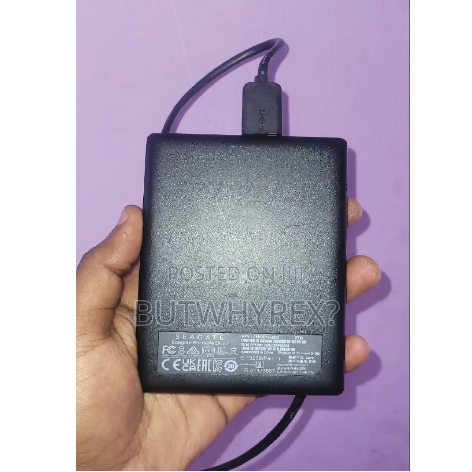 Seagate 2tb HDD-100% Health