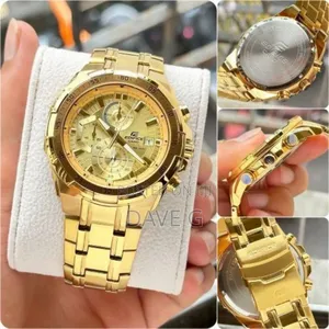 Edifice Casio Gold Watch