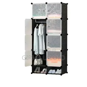 Photo - Plastic Cube Cloth Cabinet