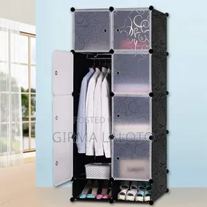 Plastic Cube Cloth Cabinet