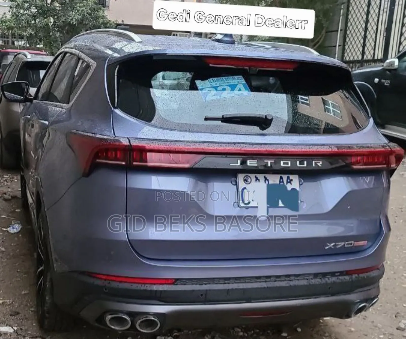 Jetour X70 Plus 2022 Blue