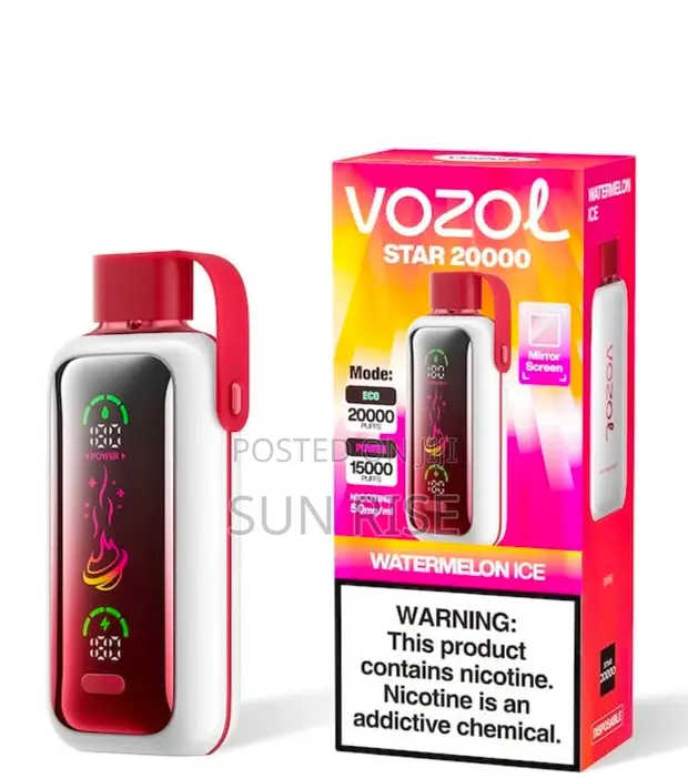 Vozol Star Watermelon Ice for sale - Sun Rise  Price: ETB 4,000 on  Jiji.com.et [Bole]