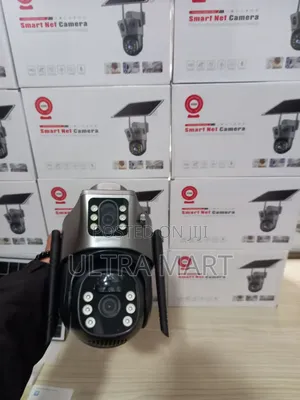 Dual Lens Solar CCTV Camera