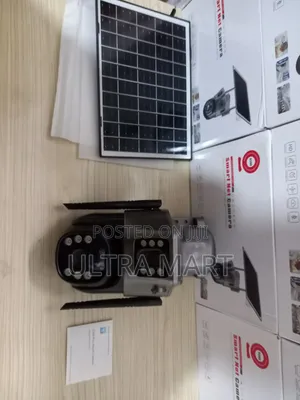 Dual Lens Solar CCTV Camera