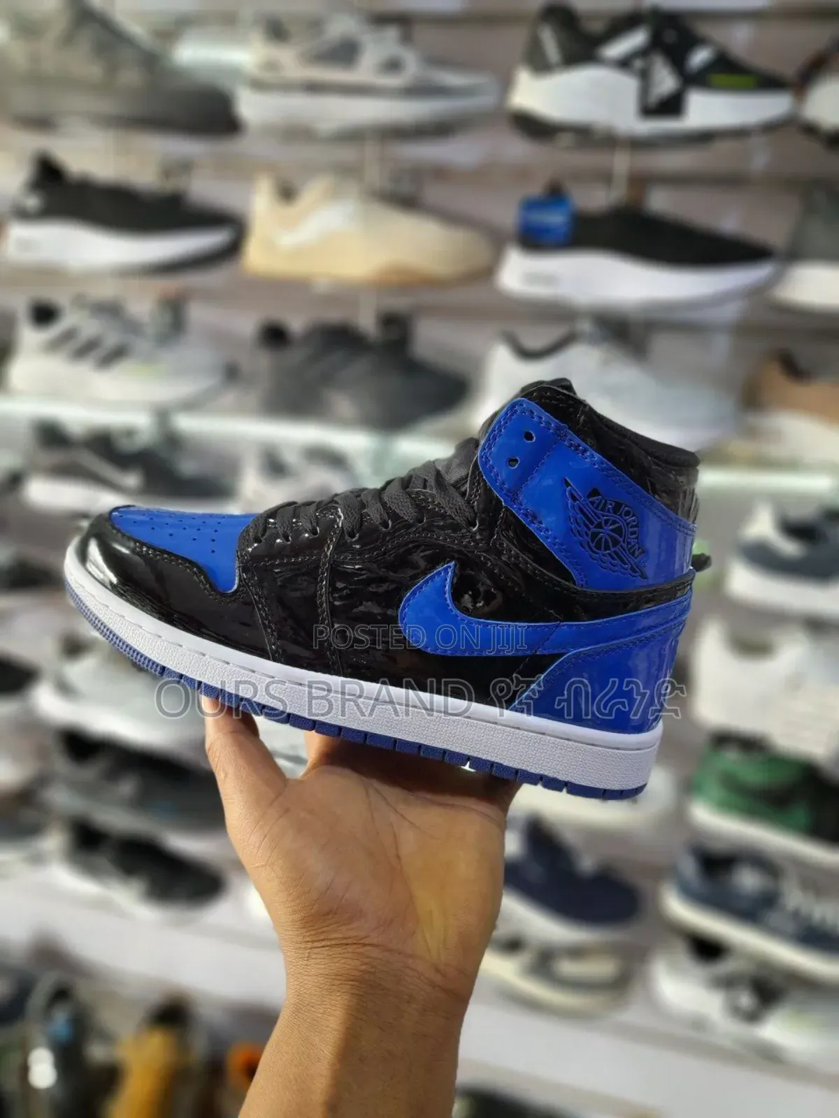 Nikr Air Jordan Shiny Shoes