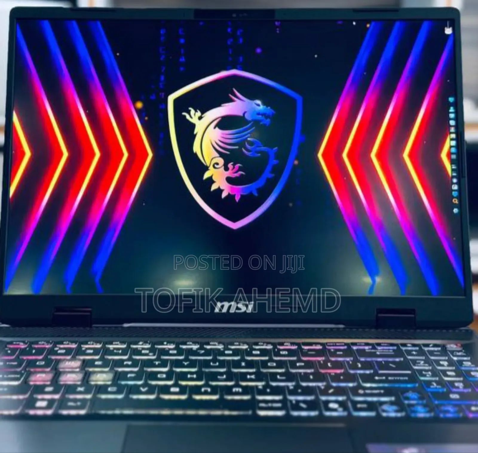 New Laptop MSI GF63 16GB Intel Core I7 SSD 1T