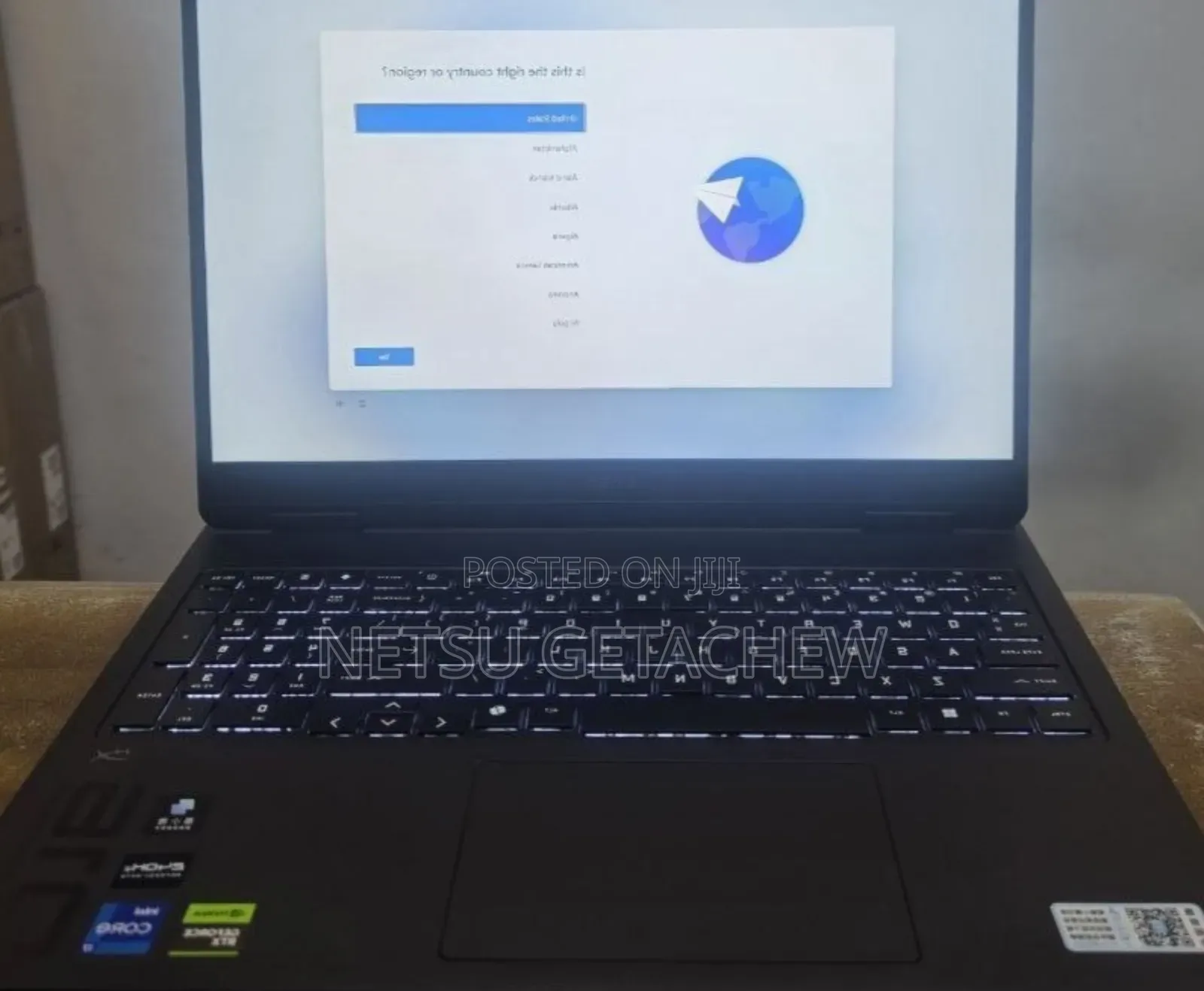 New Laptop HP Omen 16 16GB Intel Core I7 SSD 1T