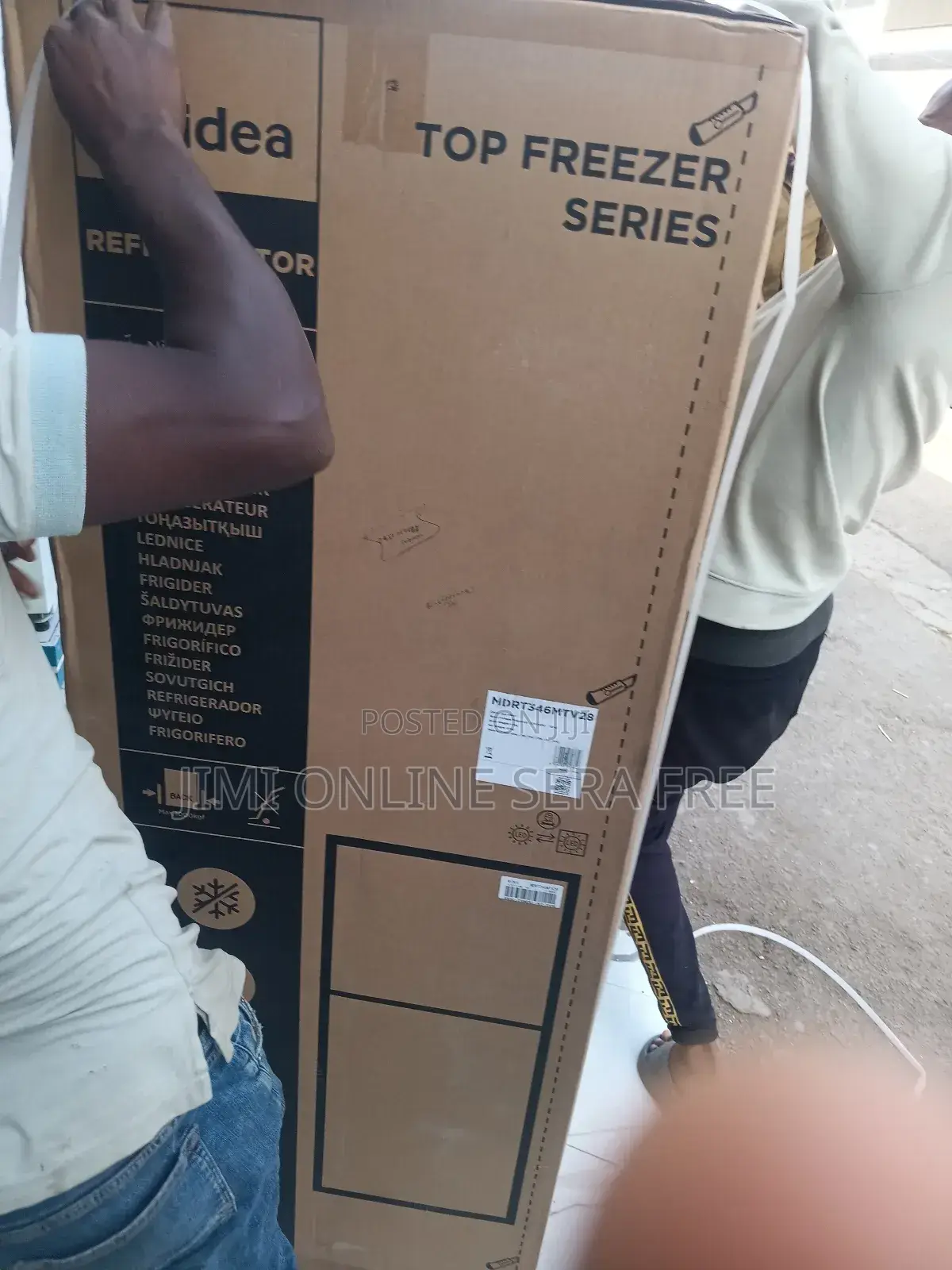 Midea Ferej Model 350l Fan Sistem