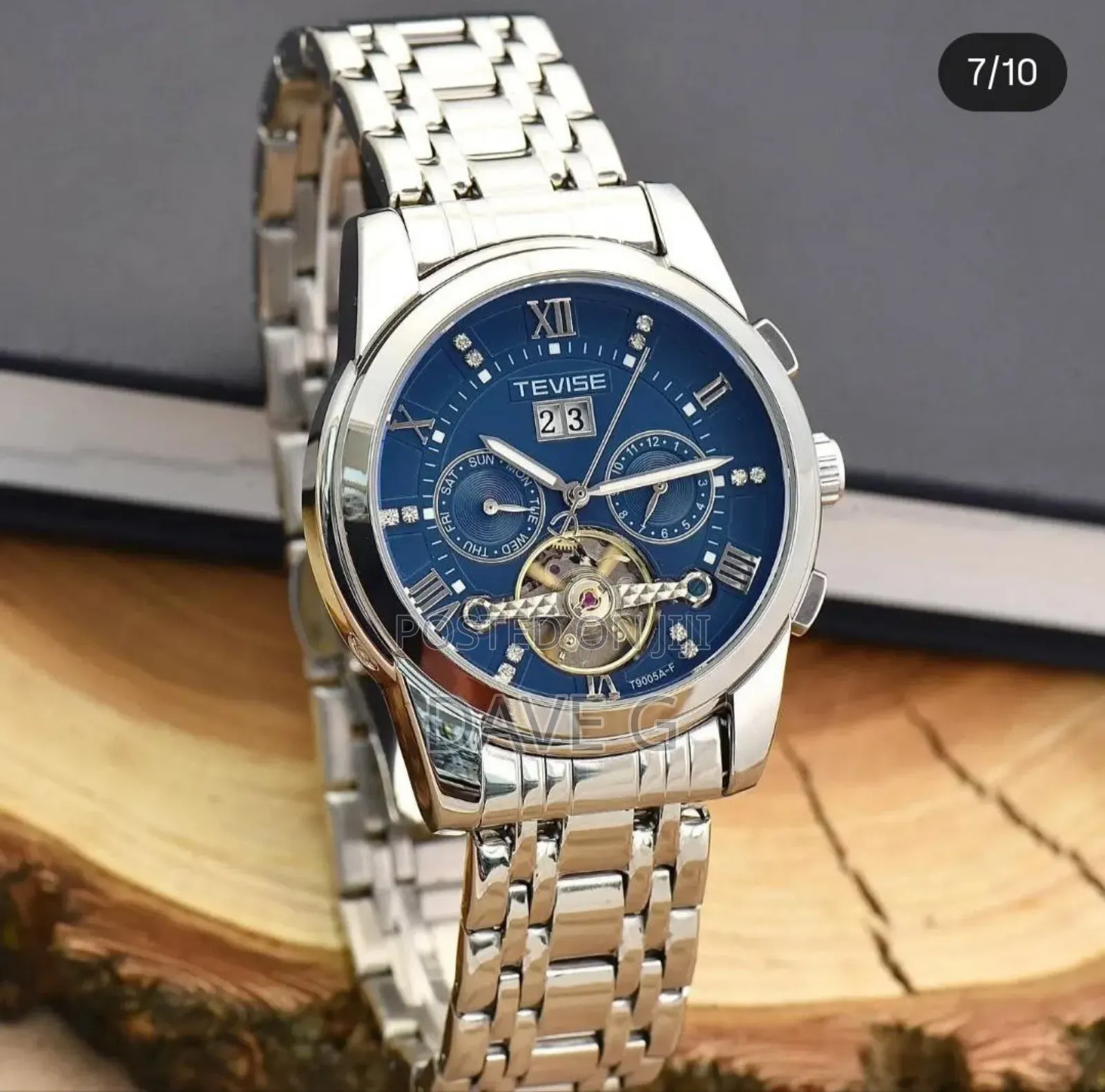 Tevise Top Brand Luxury Mens Watches Luminous Automatic Watch