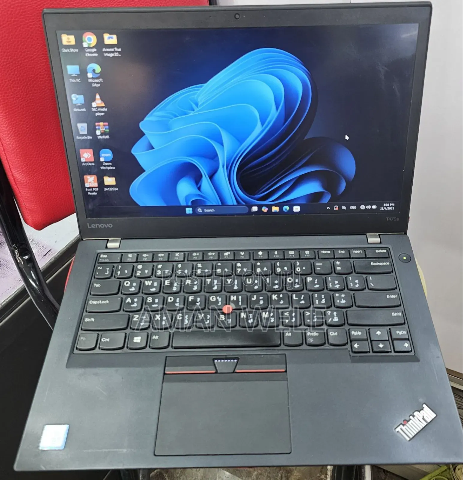 New Laptop Lenovo ThinkPad T470 8GB Intel Core I5 SSD 256GB