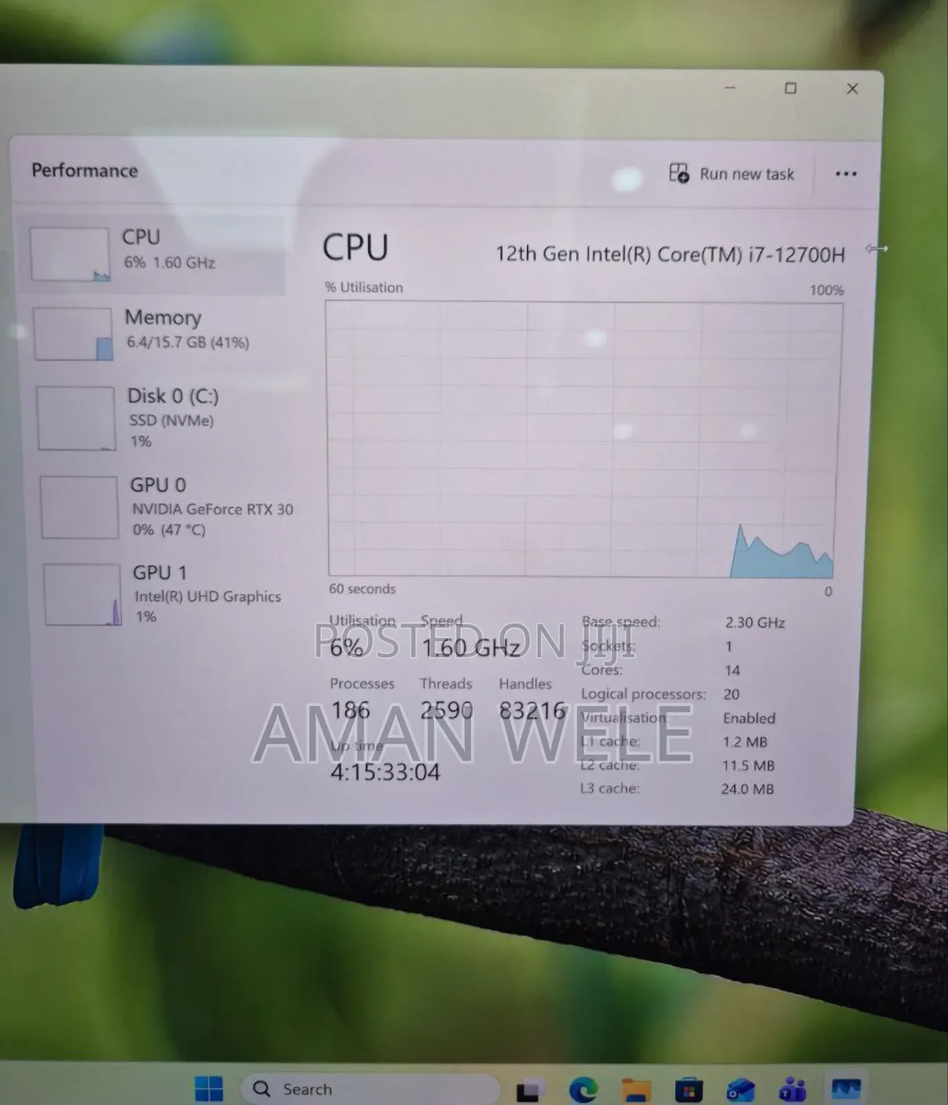 New Laptop Dell XPS 15 16GB Intel Core I7 SSD 512GB