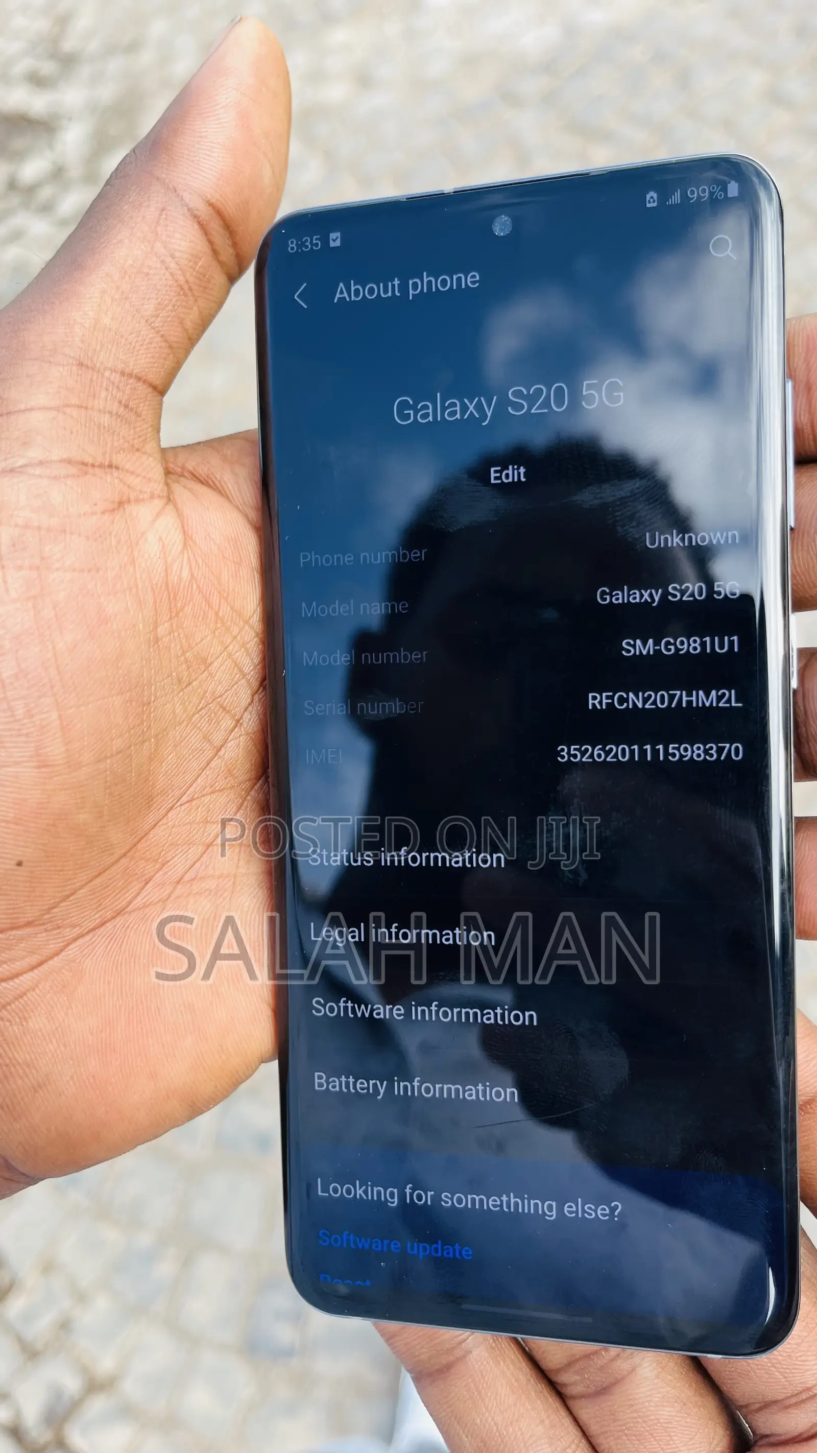 Samsung Galaxy S20 128 GB Gray