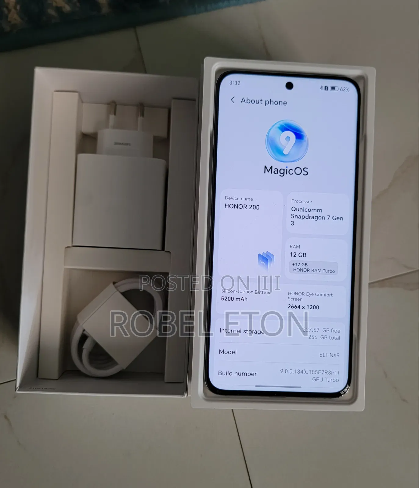 New Honor 200 256 GB White